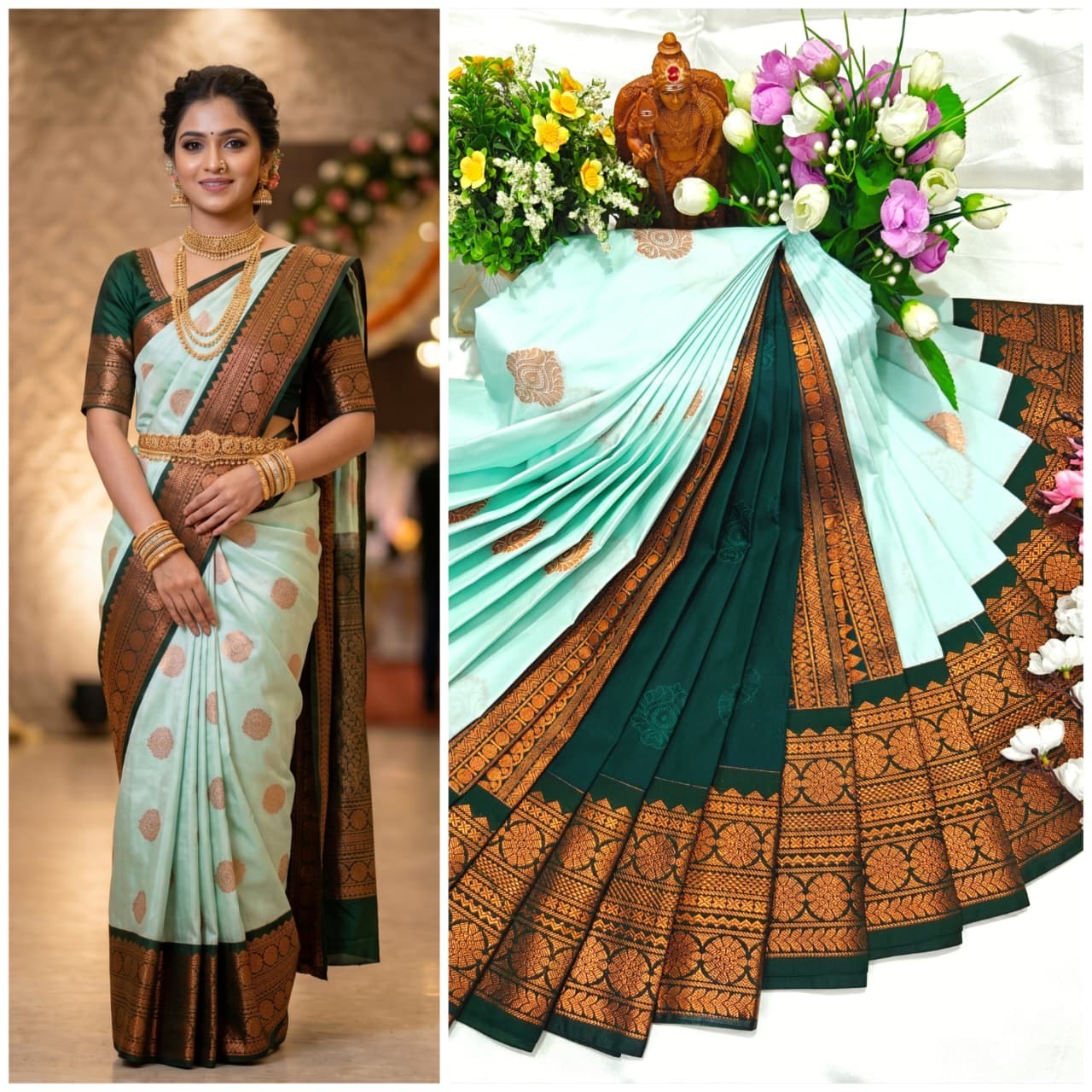 Mangalyam Korvai Soft Silk