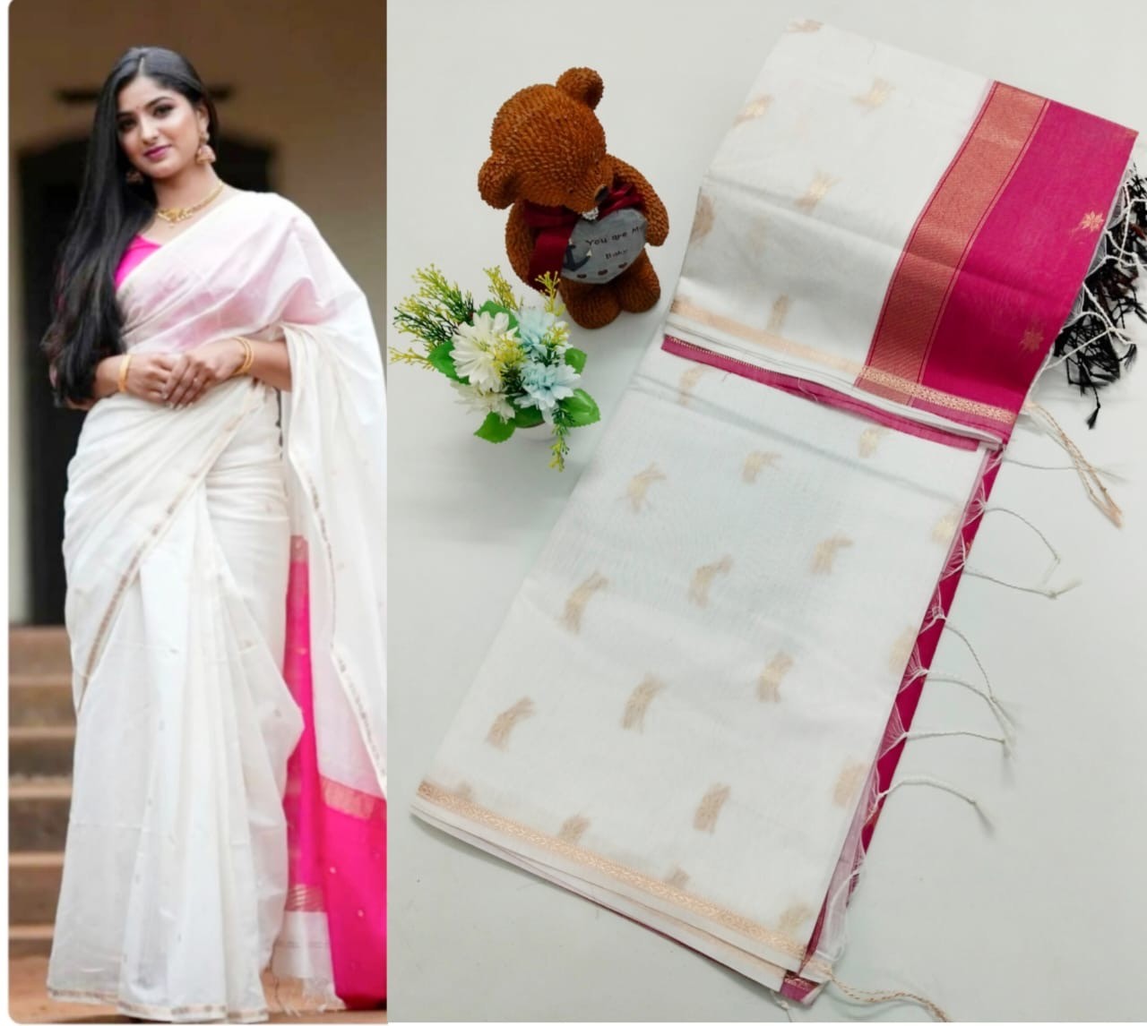 Maheshwari Cotton Sarees