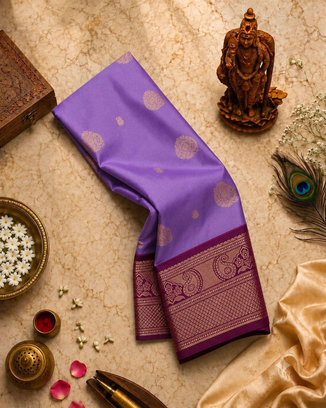 Mangalyam Korvai Soft Silk