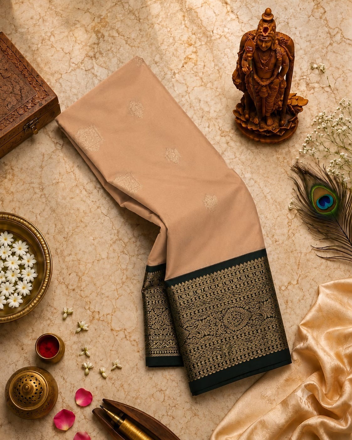 Mangalyam Korvai Soft Silk