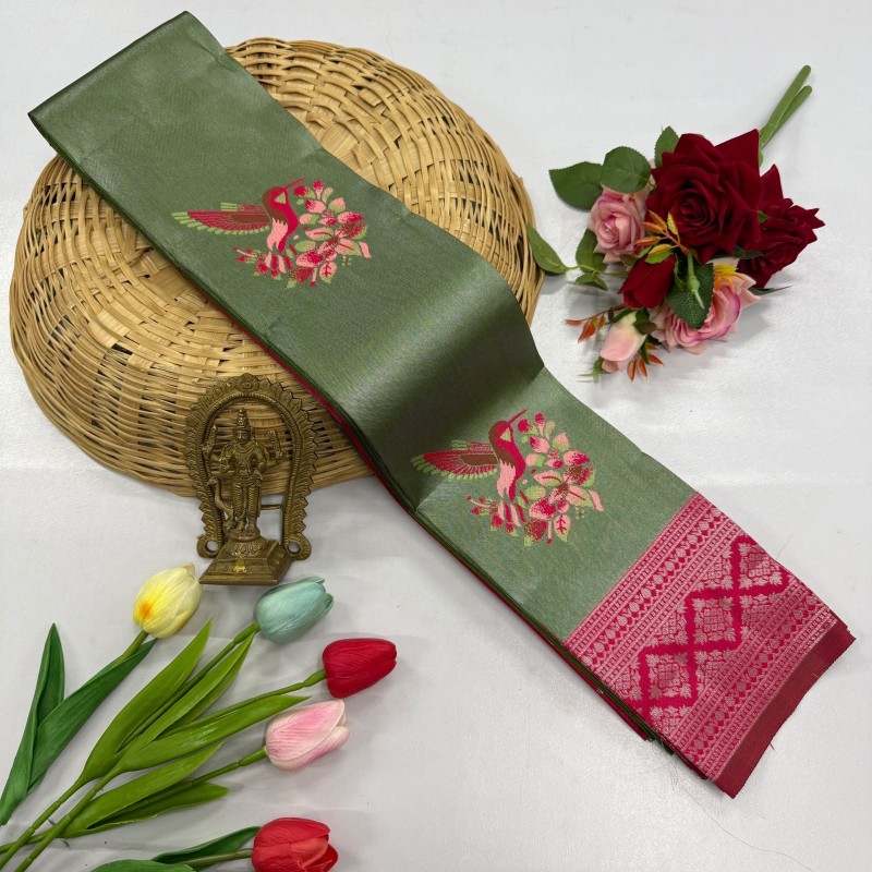 Kubera Tissue Silk Sarees