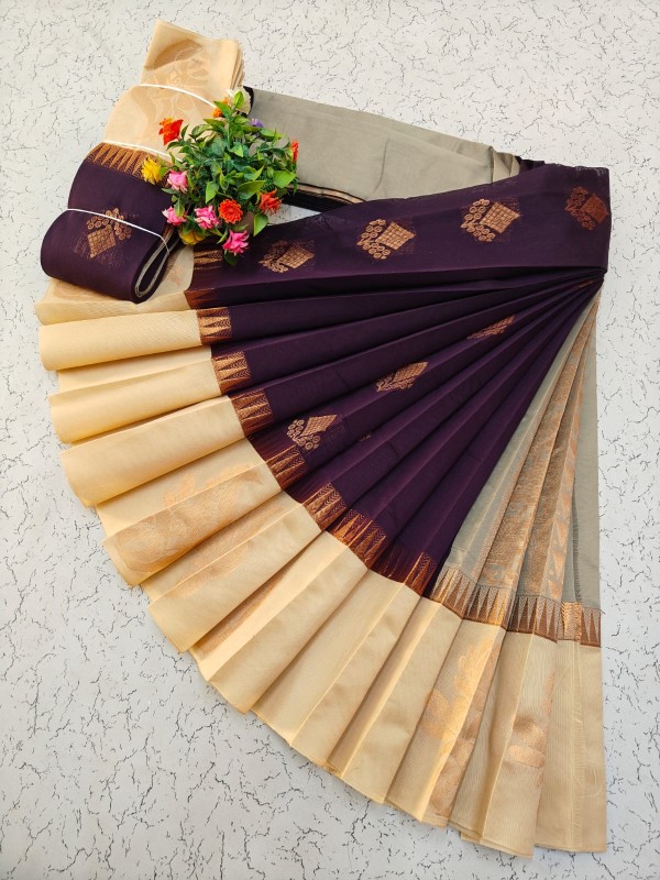 Korvai Silk Cotton Sarees