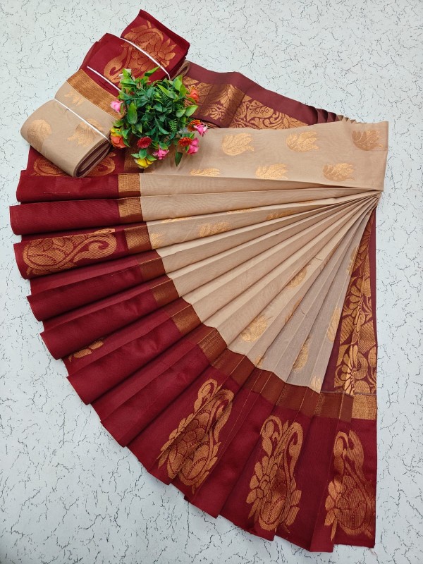 Korvai Silk Cotton Sarees