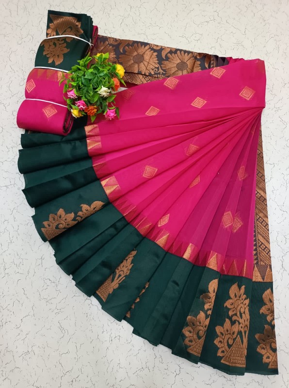Korvai Silk Cotton Sarees