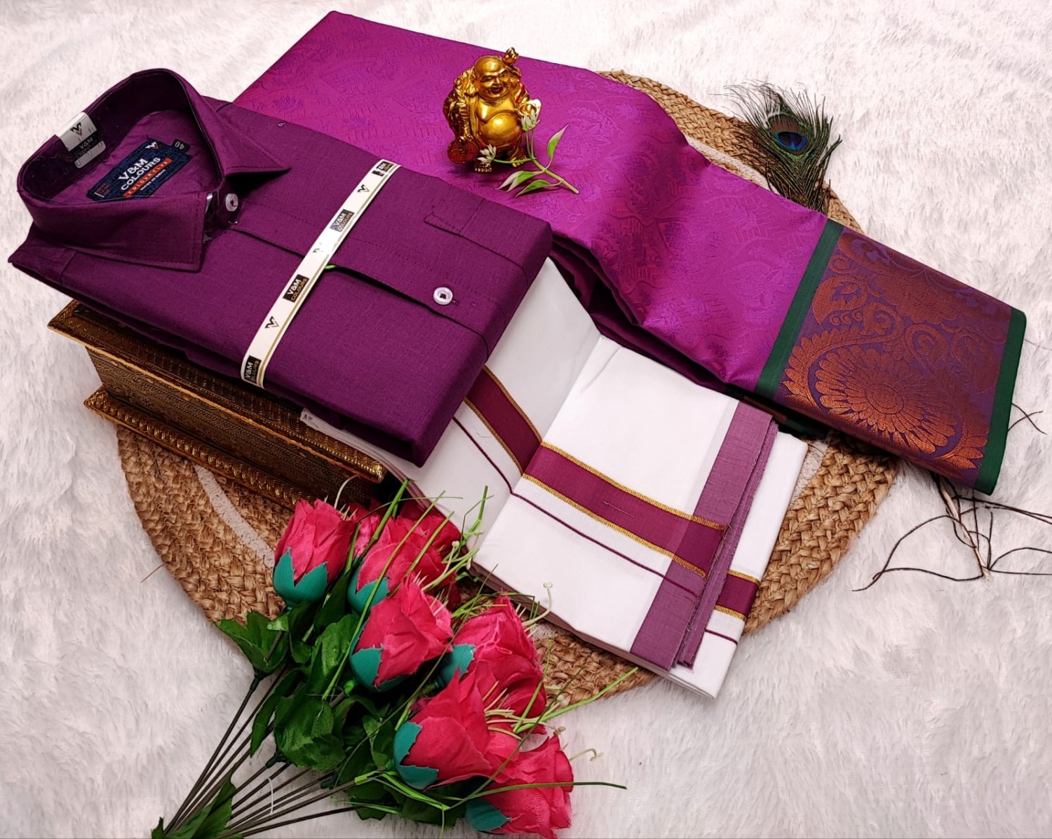 3D Embossed Couple Combo