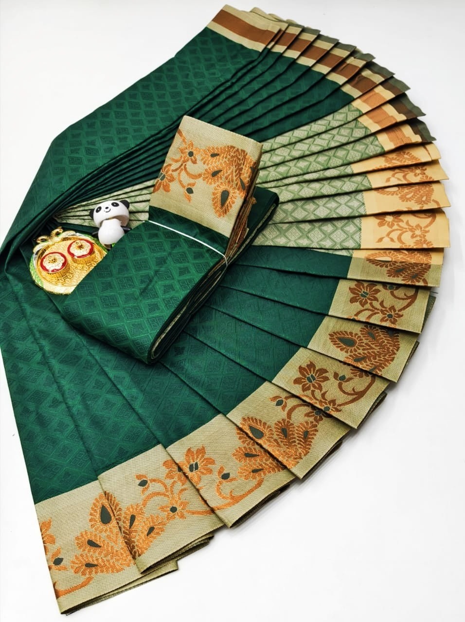 3D Embossed Semi Silk