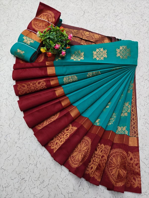 Korvai Silk Cotton Sarees
