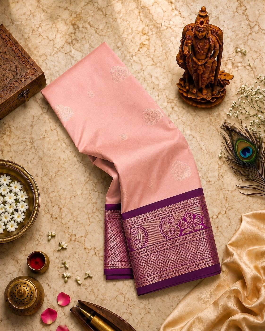 Mangalyam Korvai Soft Silk
