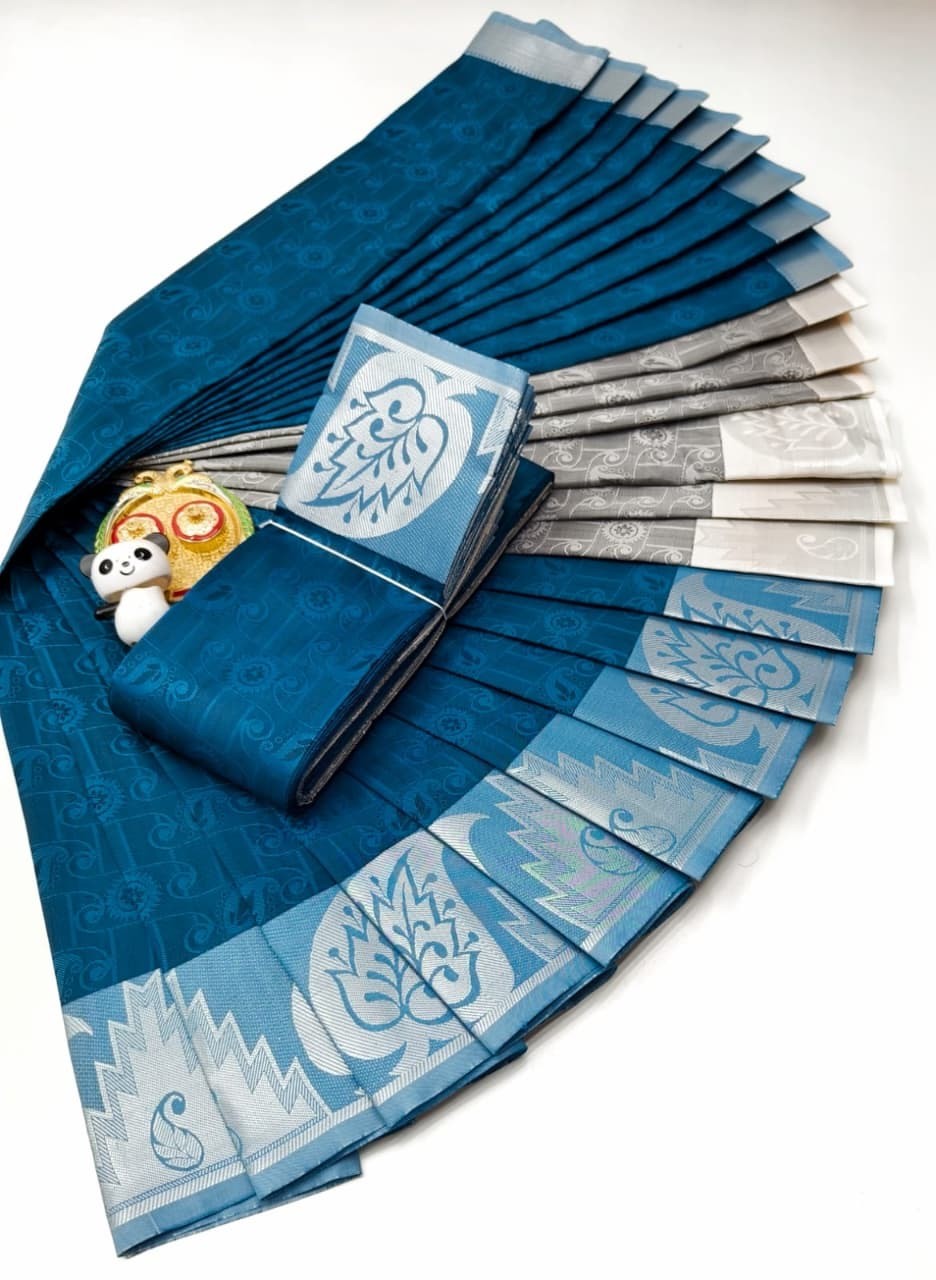 3D Embossed Semi Silk