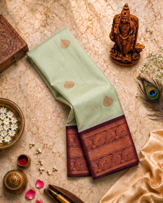 Mangalyam Korvai Soft Silk