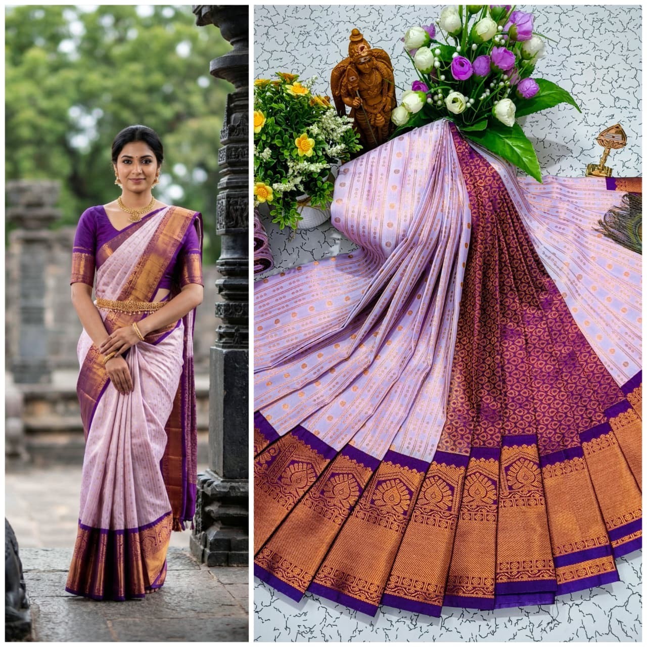 Mangalyam Korvai Soft Silk