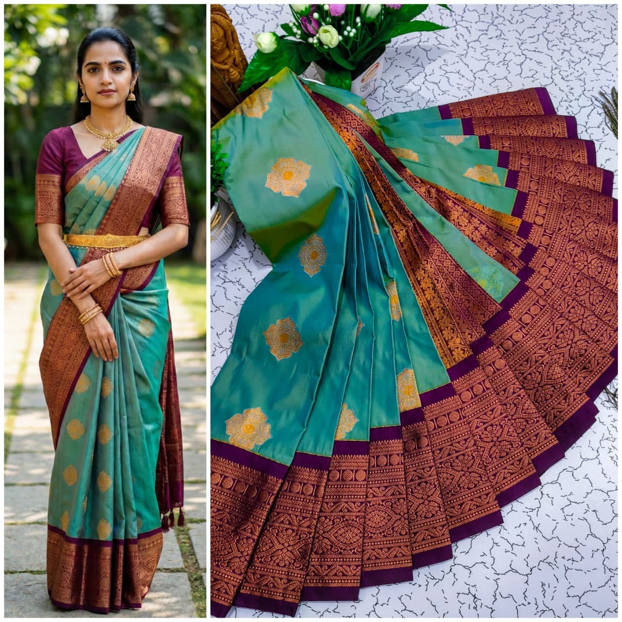 Mangalyam Korvai Soft Silk