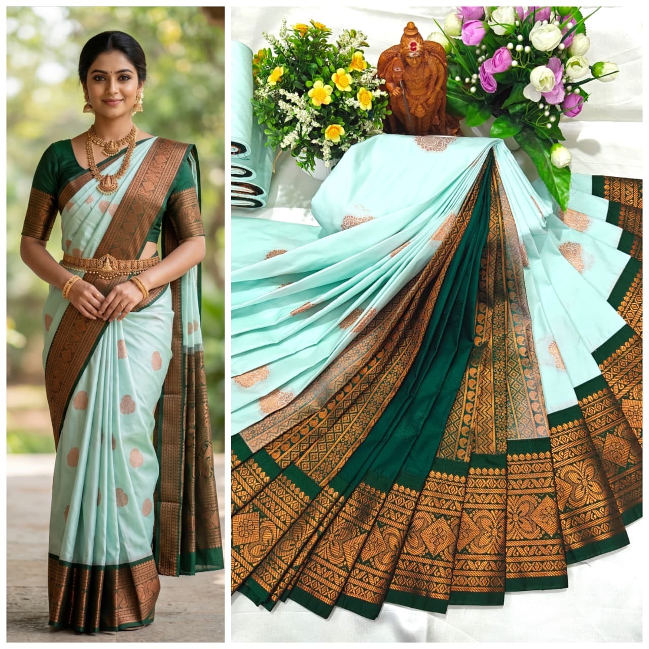 Mangalyam Korvai Soft Silk
