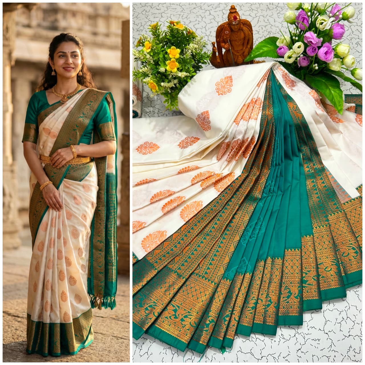 Mangalyam Korvai Soft Silk