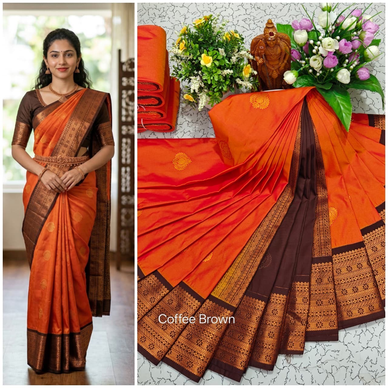 Mangalyam Korvai Soft Silk