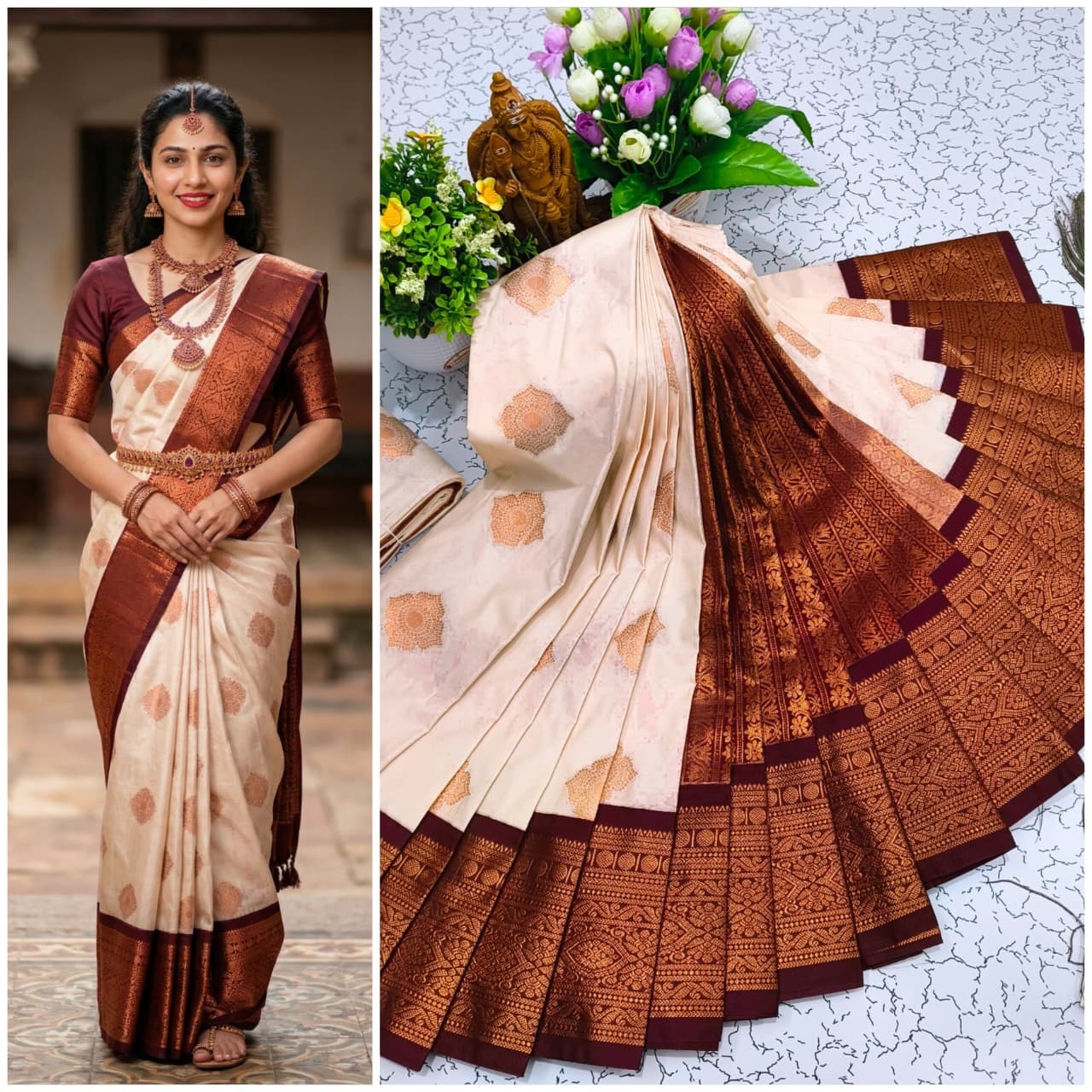 Mangalyam Korvai Soft Silk