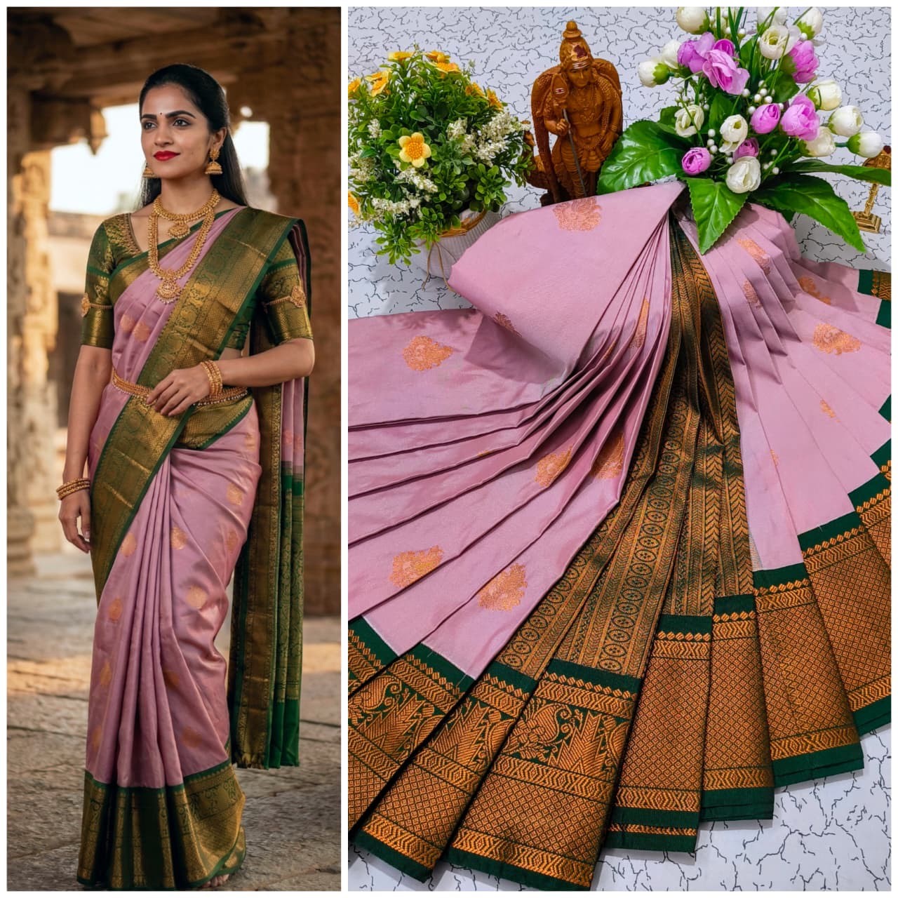Mangalyam Korvai Soft Silk