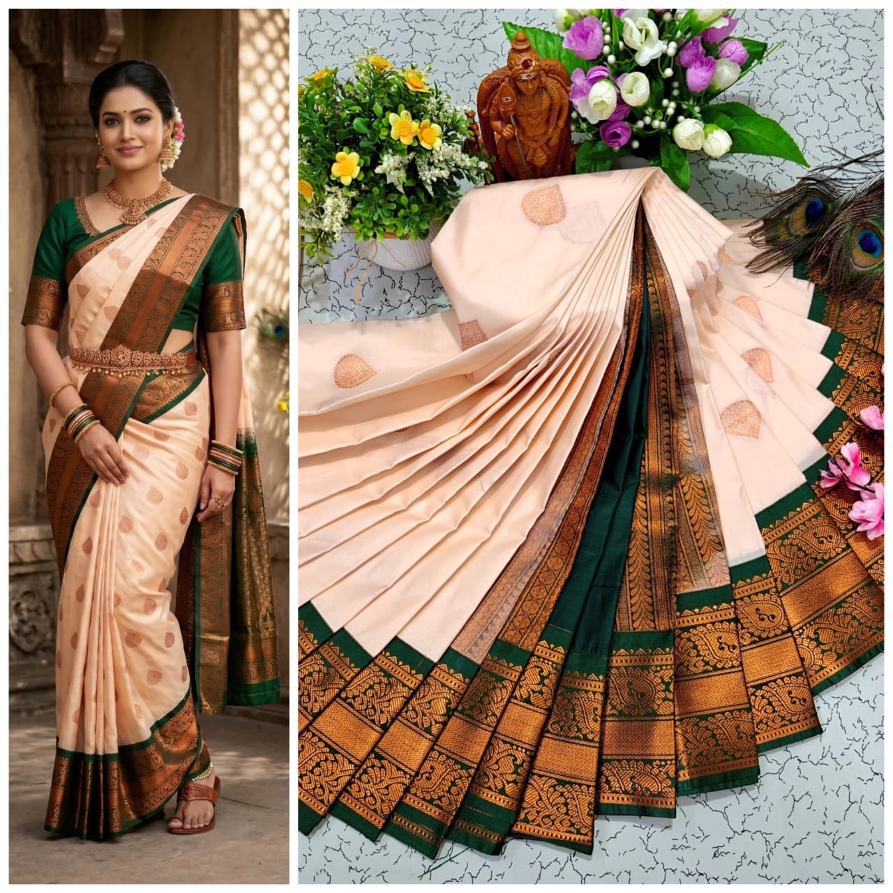 Mangalyam Korvai Soft Silk